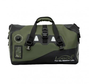 Bolsa trasera verde militar Loboo de 40 Litros