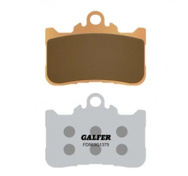 Pastillas de freno delantero sinterizadas Galfer FD563G1375