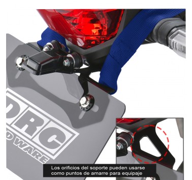 Porta matricula DRC para Honda CRF 300 L
