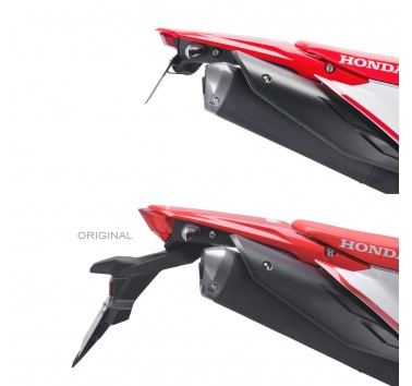 Porta matricula DRC con luz para Honda CRF 300 L